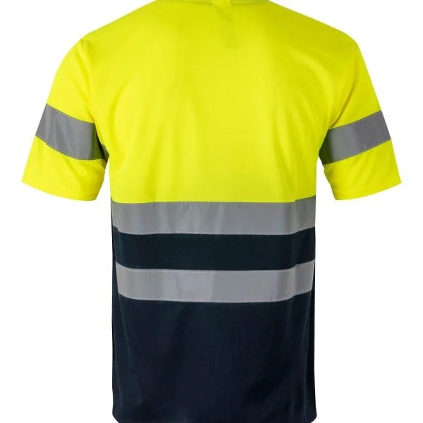 Two-tone short sleeve technical T-shirt gallery