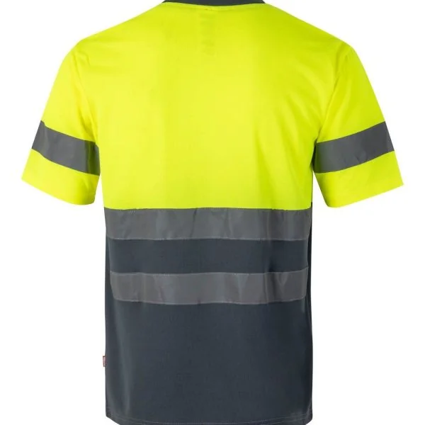 Two-tone short sleeve technical T-shirt gallery