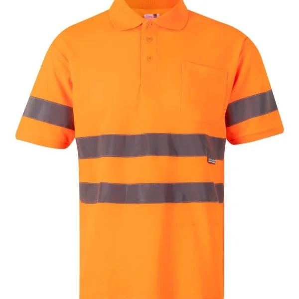 Short sleeve cotton polo shirt gallery