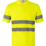 Short sleeve cotton polo shirt