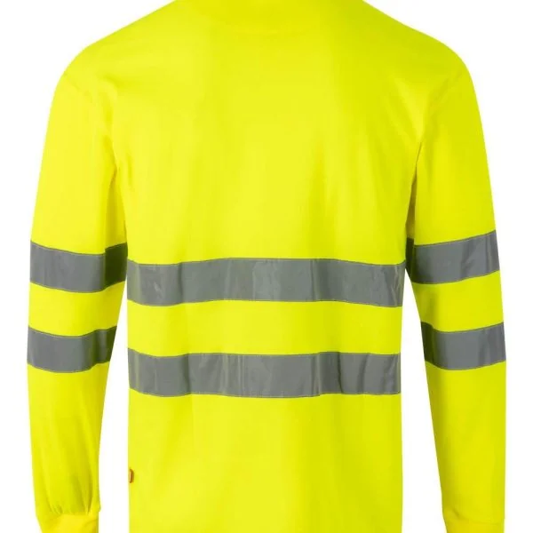 Long sleeve cotton polo shirt gallery