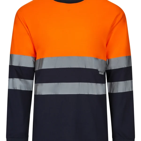 Two-tone long-sleeve technical T-shirt gallery