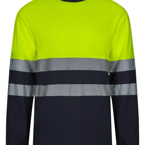 Two-tone long-sleeve technical T-shirt gallery