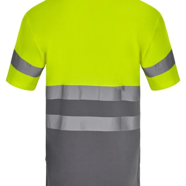 Two-tone short sleeve cotton T-shirt gallery