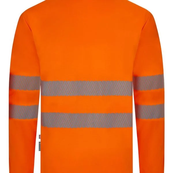 Long sleeve recycled polyester T-shirt with segmented tape gallery