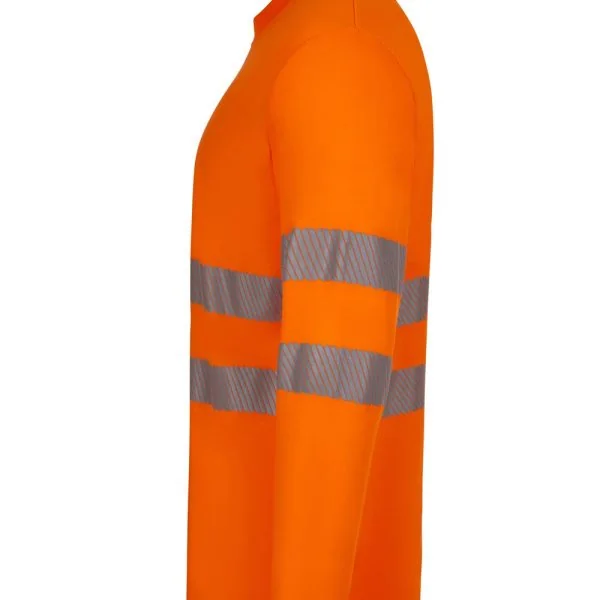 Long sleeve recycled polyester T-shirt with segmented tape gallery