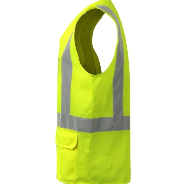 Professional vest with badge holder gallery