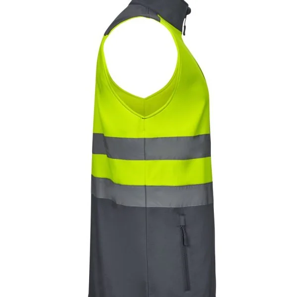 Two-tone soft shell vest gallery