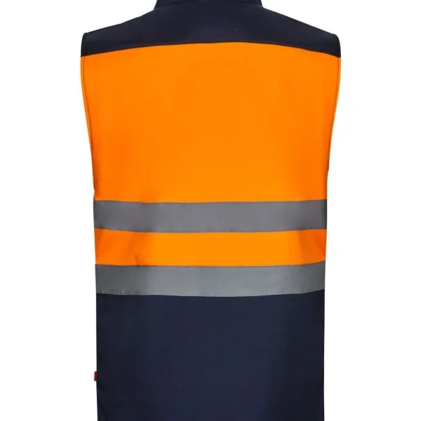 Two-tone soft shell vest gallery