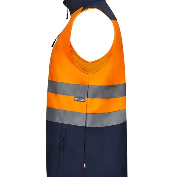 Two-tone soft shell vest gallery
