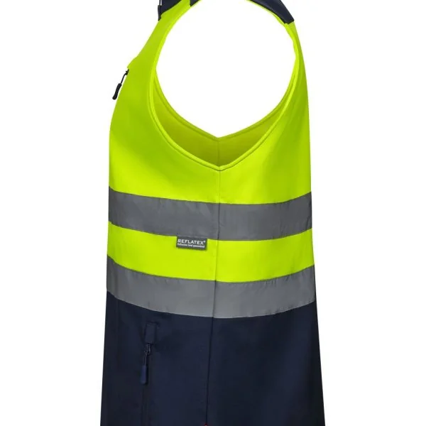 Two-tone soft shell vest gallery