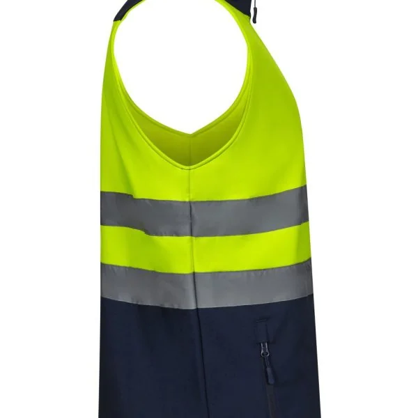 Two-tone soft shell vest gallery