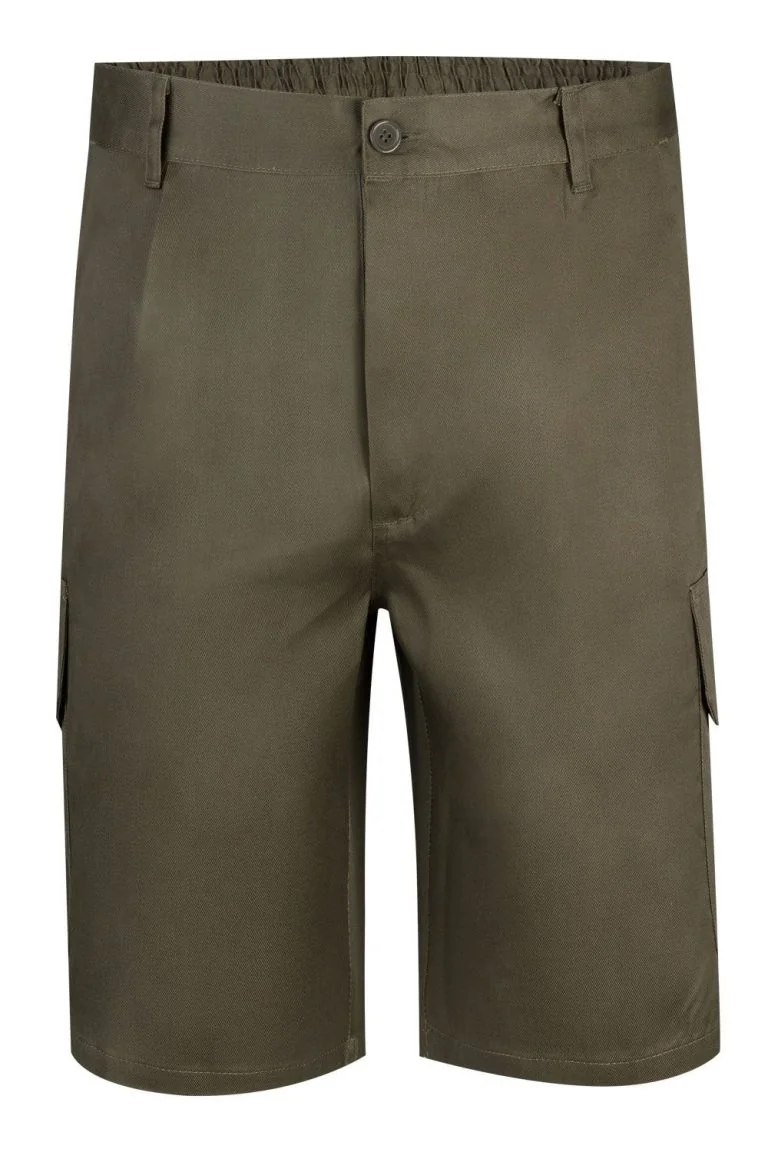 Multi-Pocket Bermuda Shorts