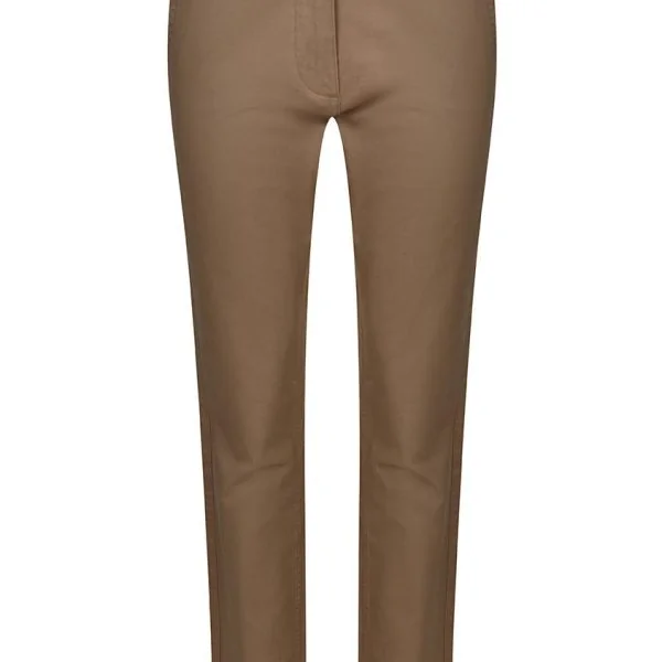 Women's stretch chino trousers gallery