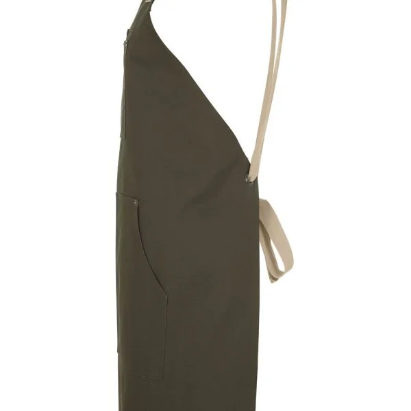 Two-Tone Canvas bib Apron gallery