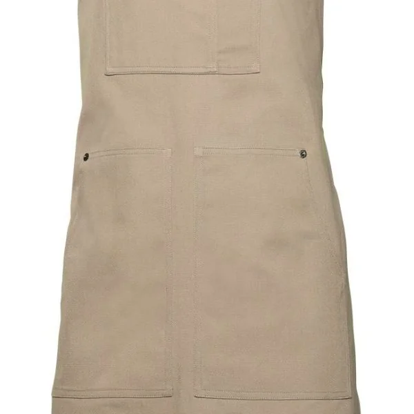 Two-Tone Canvas bib Apron gallery