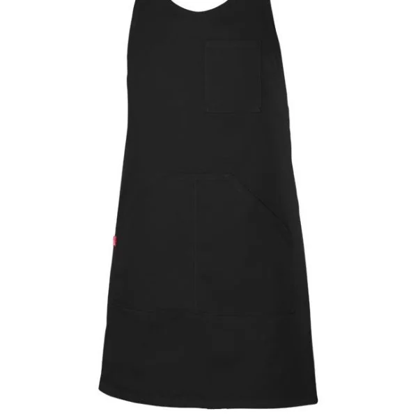 Short Buttoned Bib Apron gallery