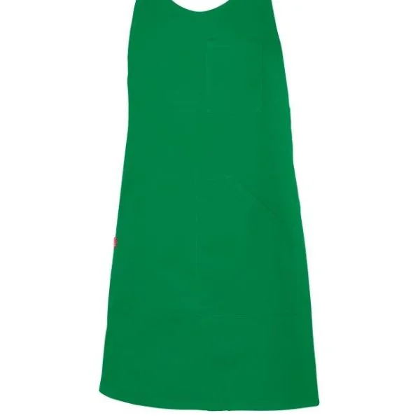 Short Buttoned Bib Apron gallery