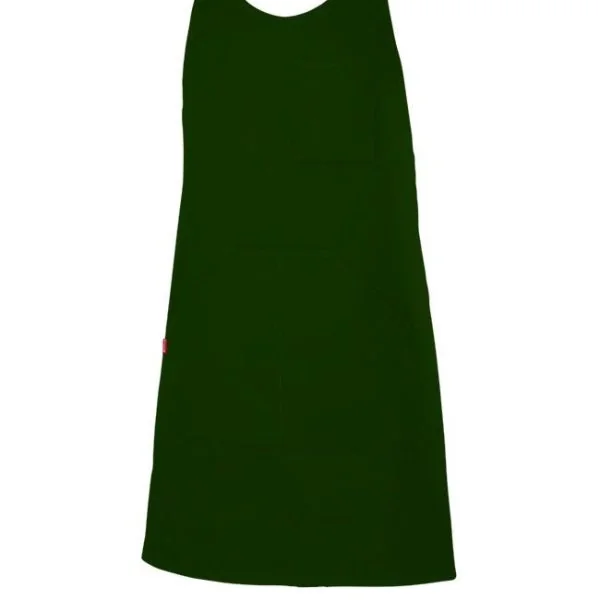 Short Buttoned Bib Apron gallery