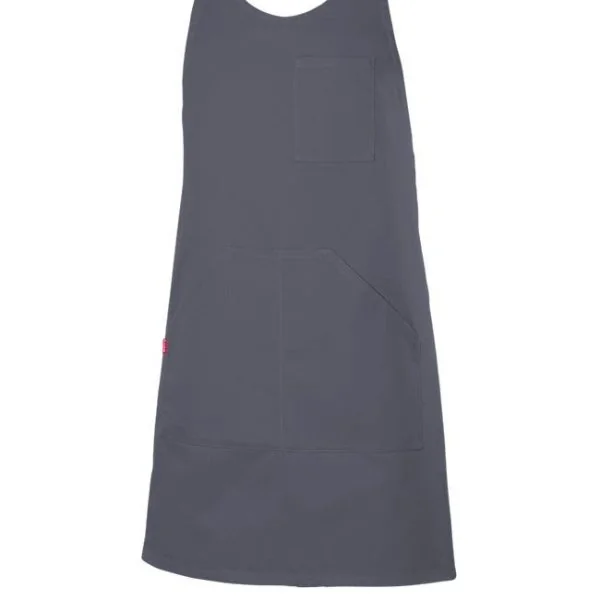 Short Buttoned Bib Apron gallery