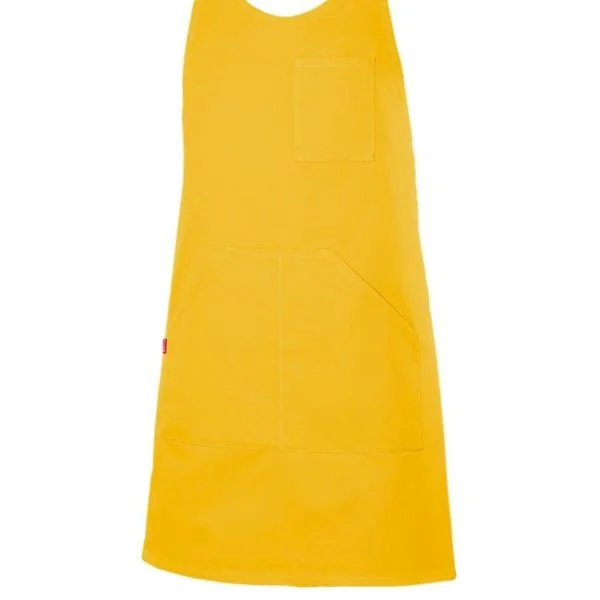 Short Buttoned Bib Apron gallery
