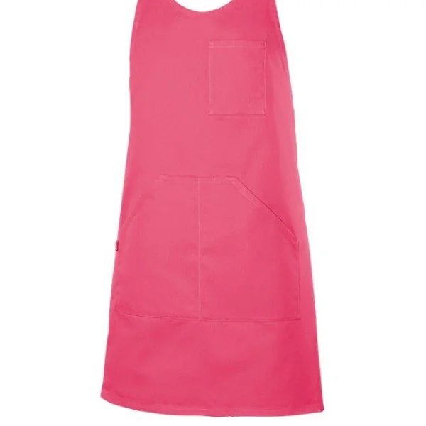 Short Buttoned Bib Apron gallery