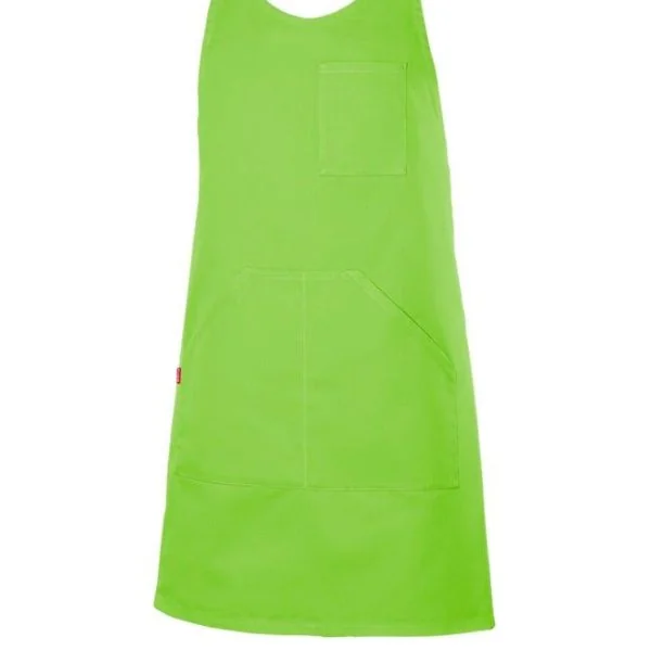 Short Buttoned Bib Apron gallery