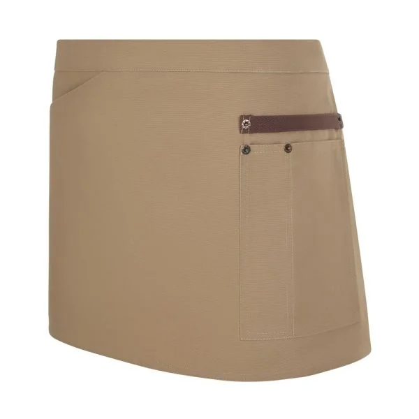 Two-Tone Canvas short Apron