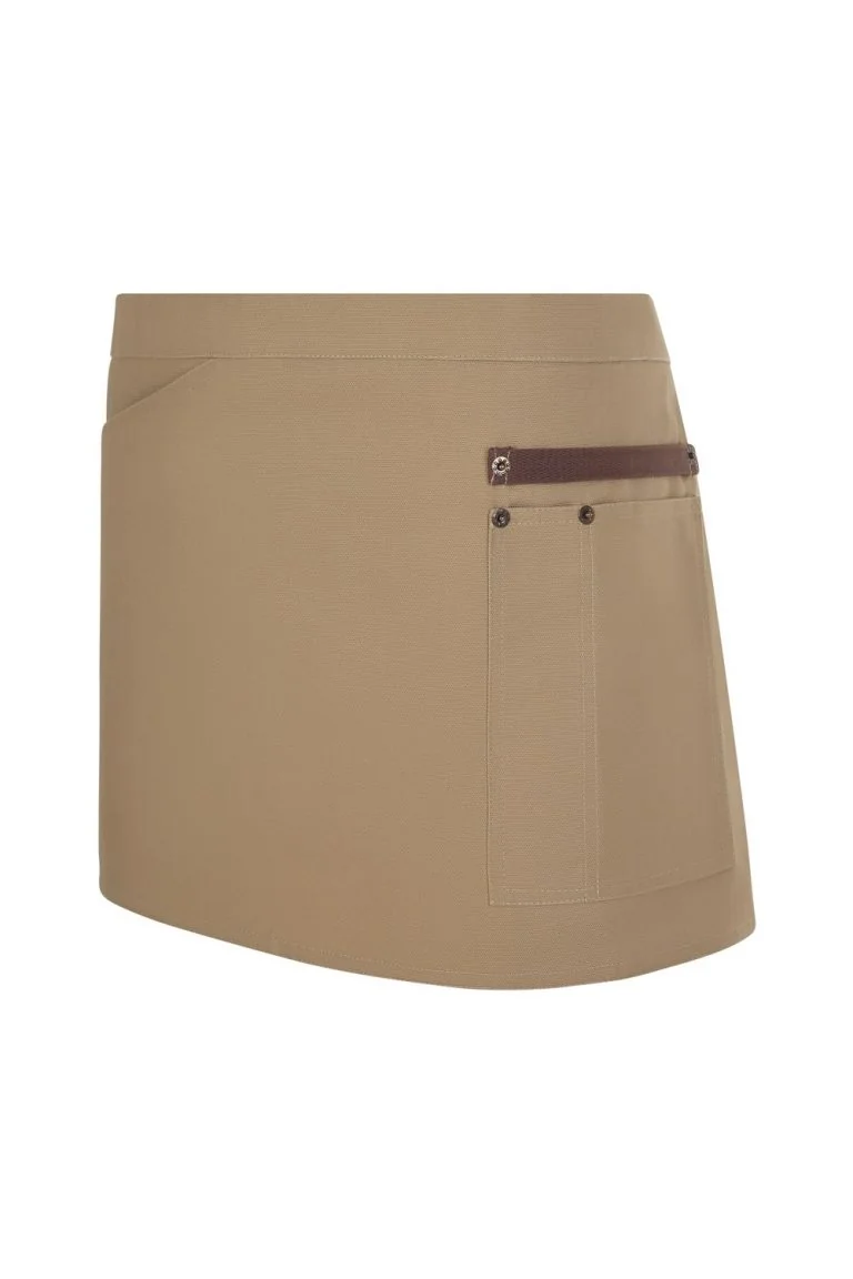Two-Tone Canvas short Apron