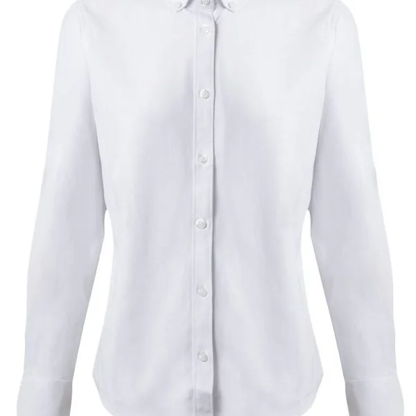 Women's Long Sleeve Stretch Oxford Shirt gallery