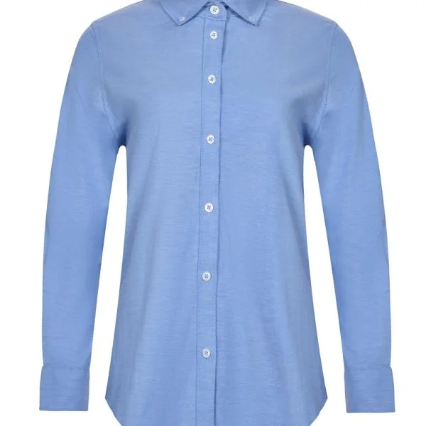 Women's Long Sleeve Stretch Oxford Shirt