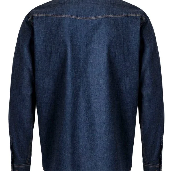 Men's Long Sleeve Stretch Denim Shirt gallery