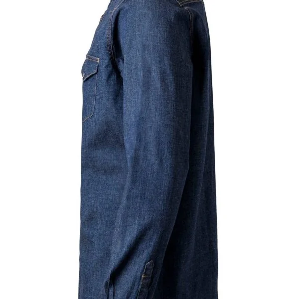 Men's Long Sleeve Stretch Denim Shirt gallery