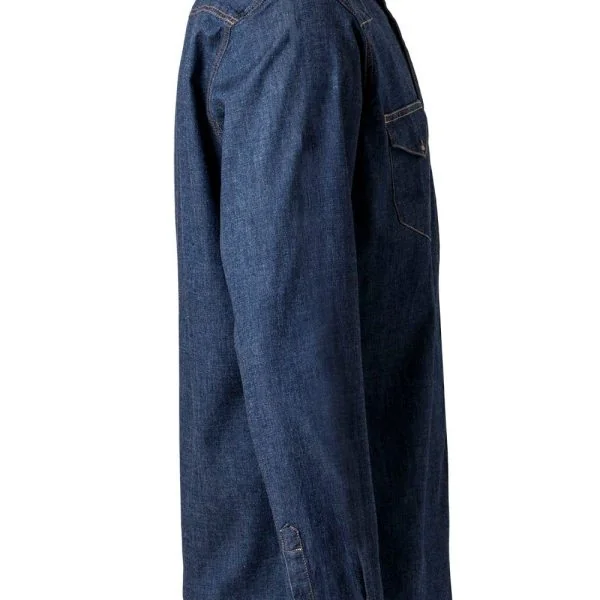 Men's Long Sleeve Stretch Denim Shirt gallery