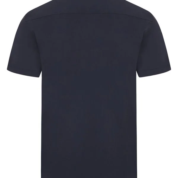 Men's Short Sleeve stretch neckband collar shirt gallery