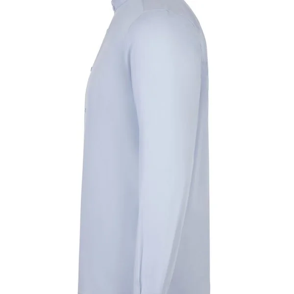 Men's Long Sleeve Stretch neckband collar Shirt gallery