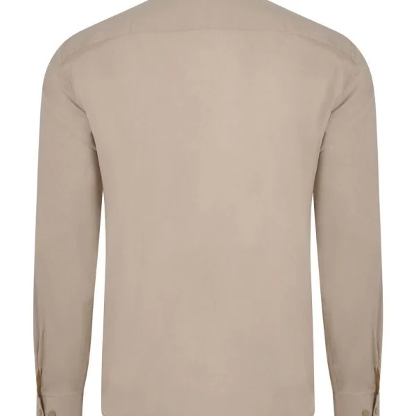 Men's Long Sleeve Stretch neckband collar Shirt gallery