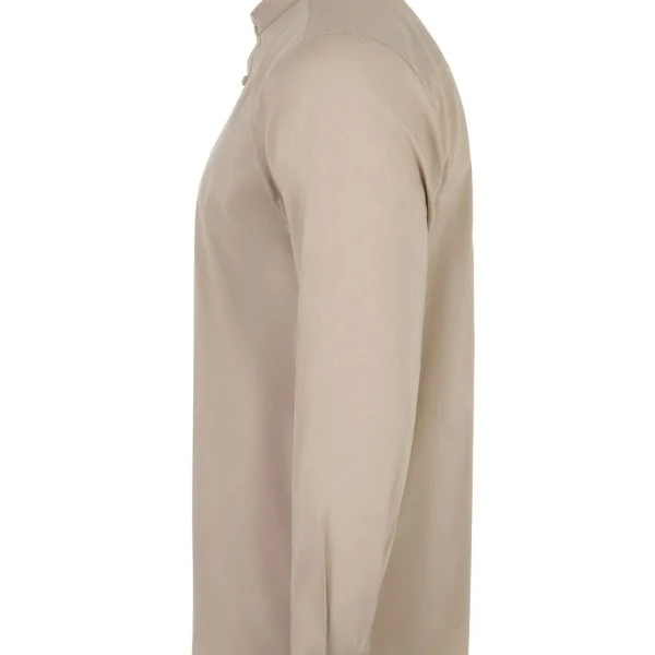 Men's Long Sleeve Stretch neckband collar Shirt gallery