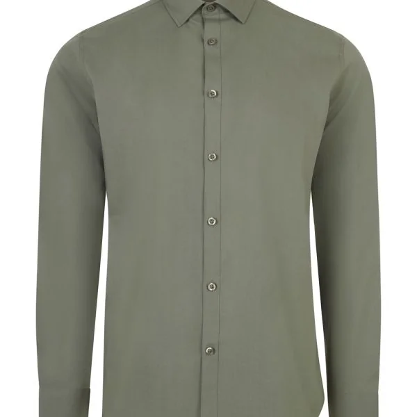 Men's Long Sleeve stretch Shirt