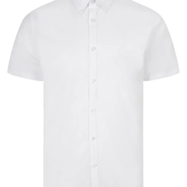 Men's Short Sleeve Stretch Oxford Shirt