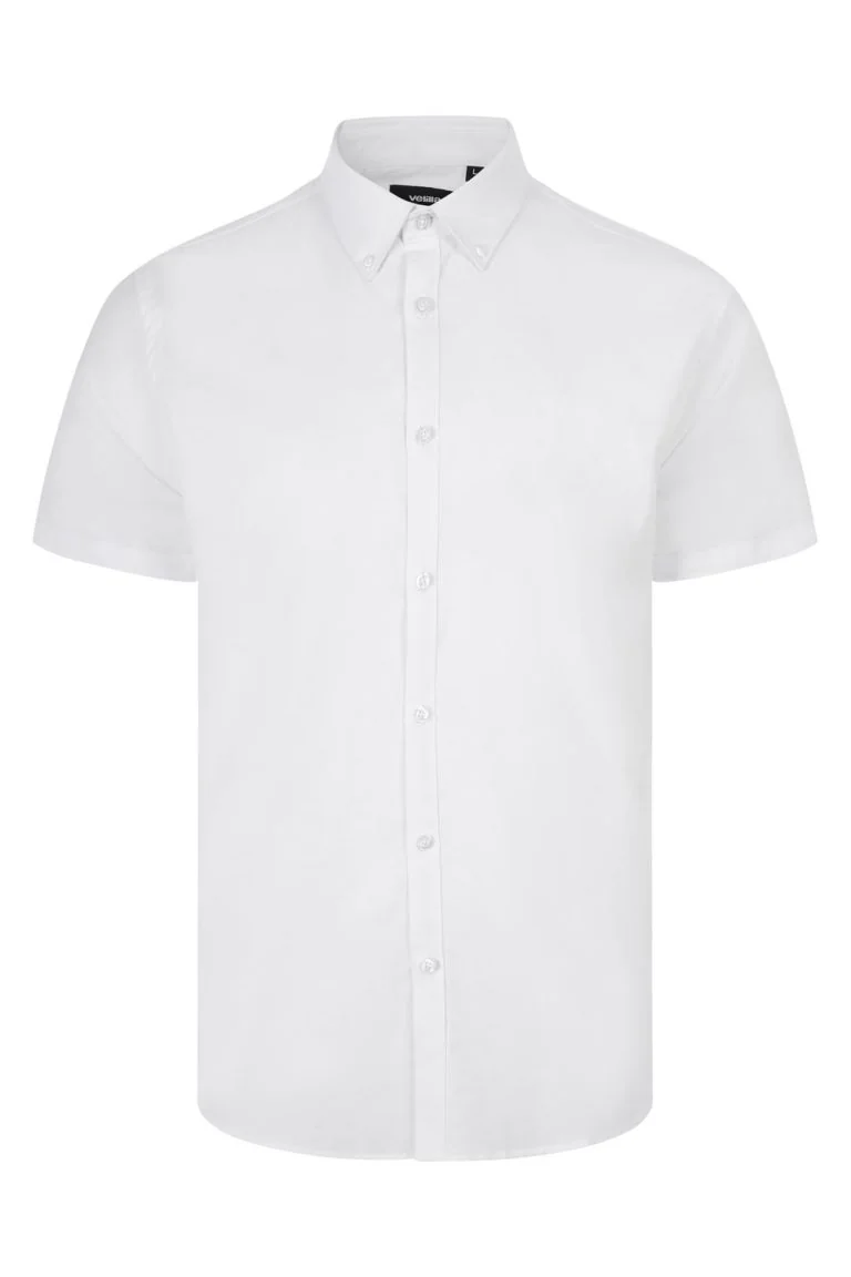 Men's Short Sleeve Stretch Oxford Shirt