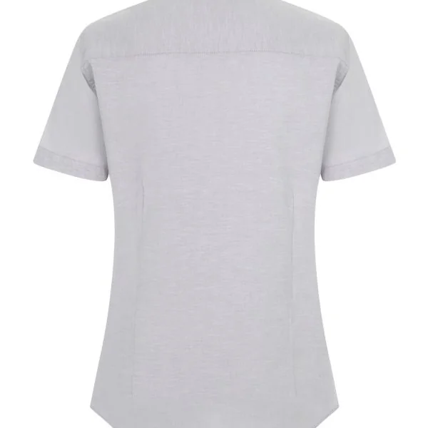 Women's Short Sleeve Stretch Oxford Shirt gallery