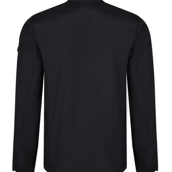 Long sleeve kitchen jacket with snap buttons gallery