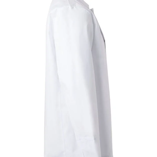 Long sleeve kitchen jacket with snap buttons gallery