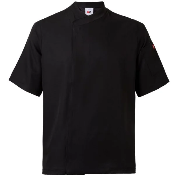 Short-sleeve Microfiber Chef´s Jacket with Coolmax® Fabric back gallery