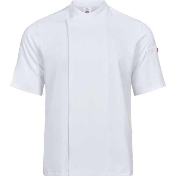 Short-sleeve Microfiber Chef´s Jacket with Coolmax® Fabric back gallery