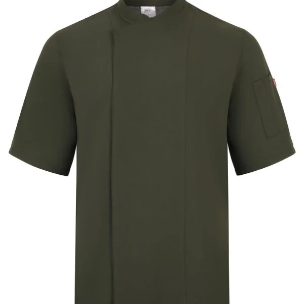 Short-sleeve Microfiber Chef´s Jacket with Coolmax® Fabric back gallery