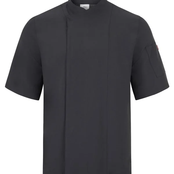 Short-sleeve Microfiber Chef´s Jacket with Coolmax® Fabric back gallery