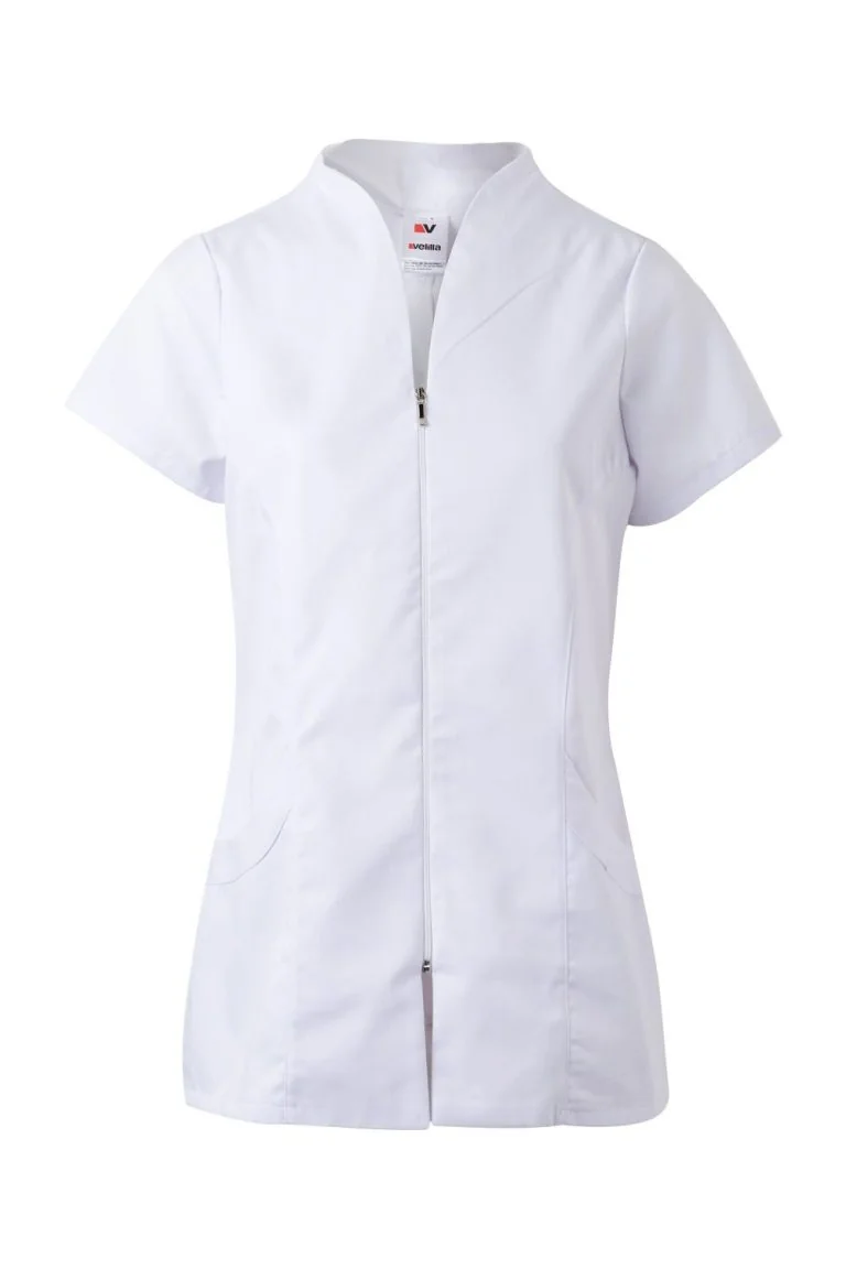 Short sleeve zipped women´s tunic gallery