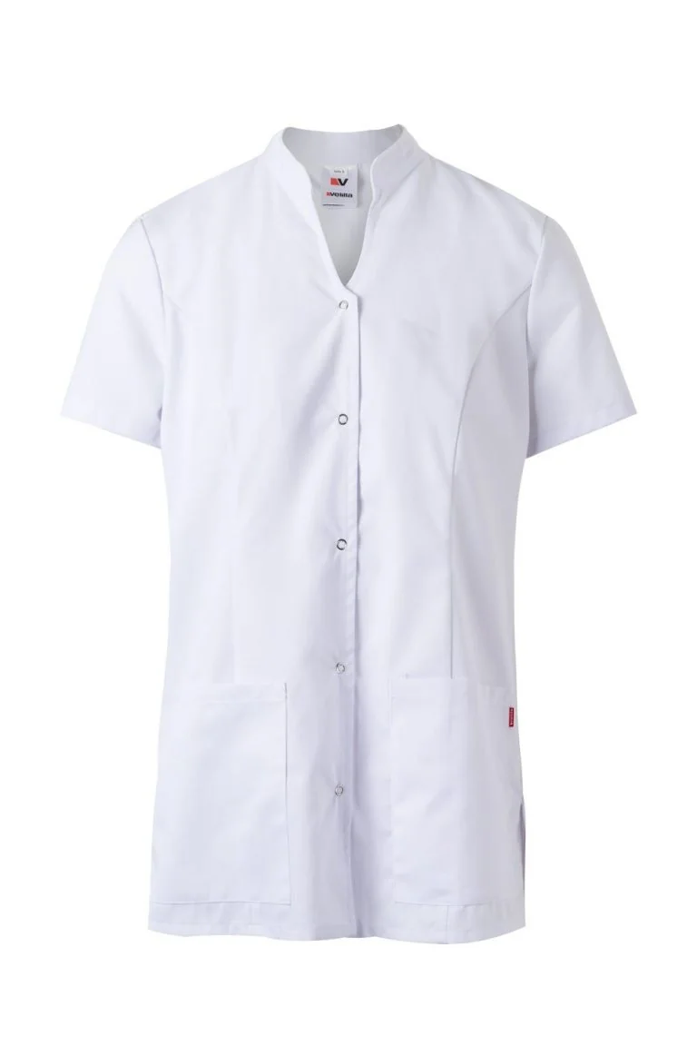 Short sleeve women´s tunic with snap buttons gallery